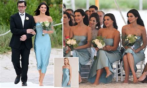 Kendall Jenner, Bella Hadid Wore Bridesmaid Dresses By Bec.